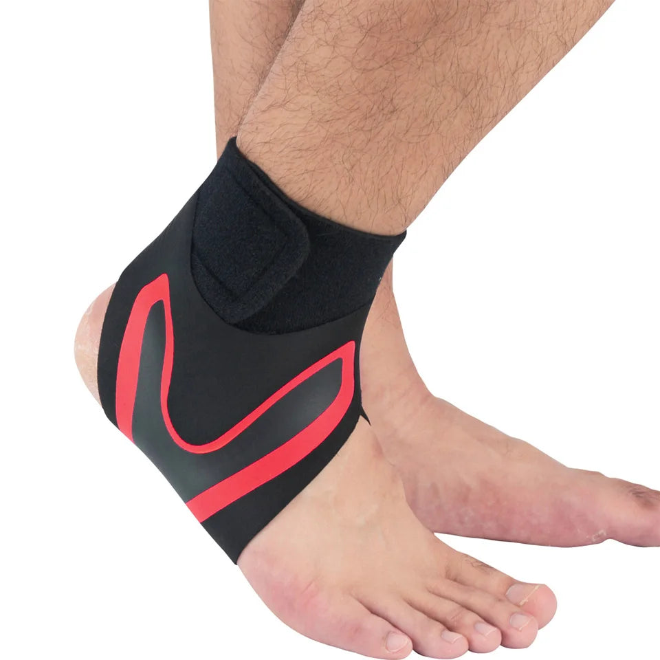 1PC Pressurised Sports Ankle Brace – Anti-Sprain Breathable Support for Gym, Running, Basketball & More
