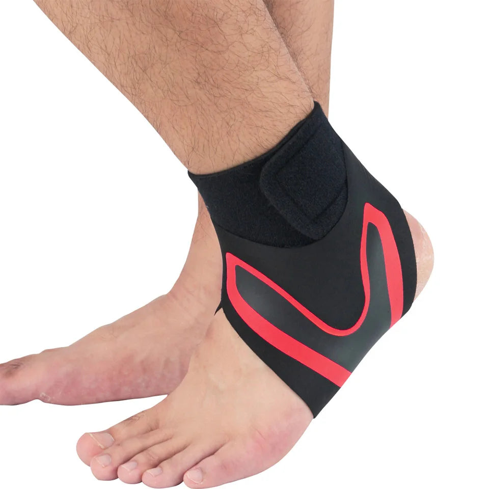 1PC Pressurised Sports Ankle Brace – Anti-Sprain Breathable Support for Gym, Running, Basketball & More