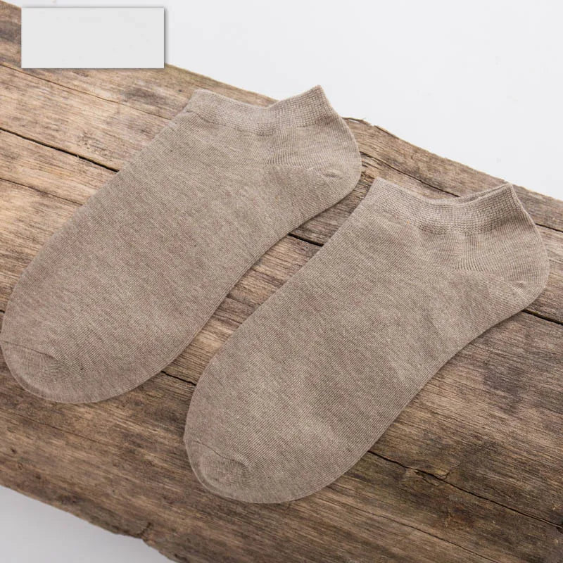 5 Pairs Men’s Bamboo Fibre Ankle Socks – Soft, Breathable, Deodorising – EUR 39-43 (US 9-11)