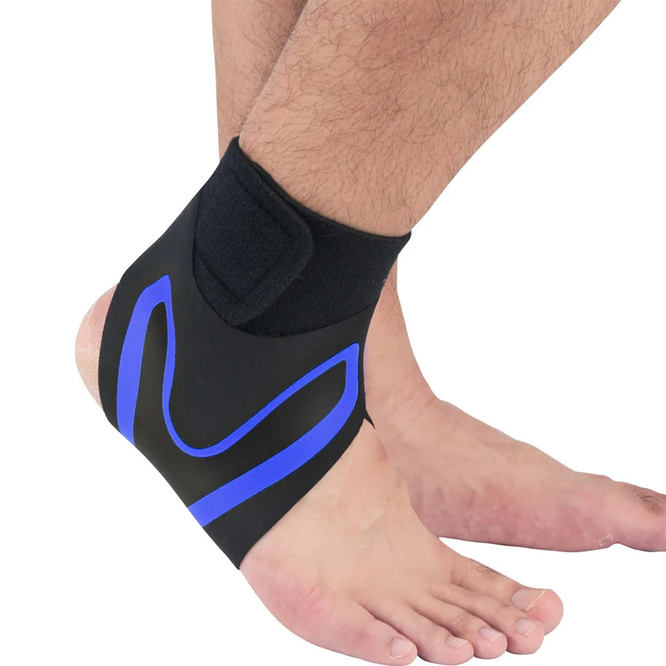 1PC Pressurised Sports Ankle Brace – Anti-Sprain Breathable Support for Gym, Running, Basketball & More