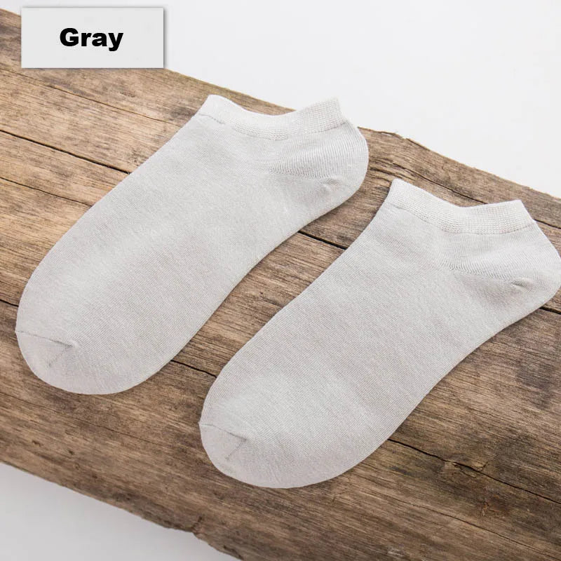 5 Pairs Men’s Bamboo Fibre Ankle Socks – Soft, Breathable, Deodorising – EUR 39-43 (US 9-11)