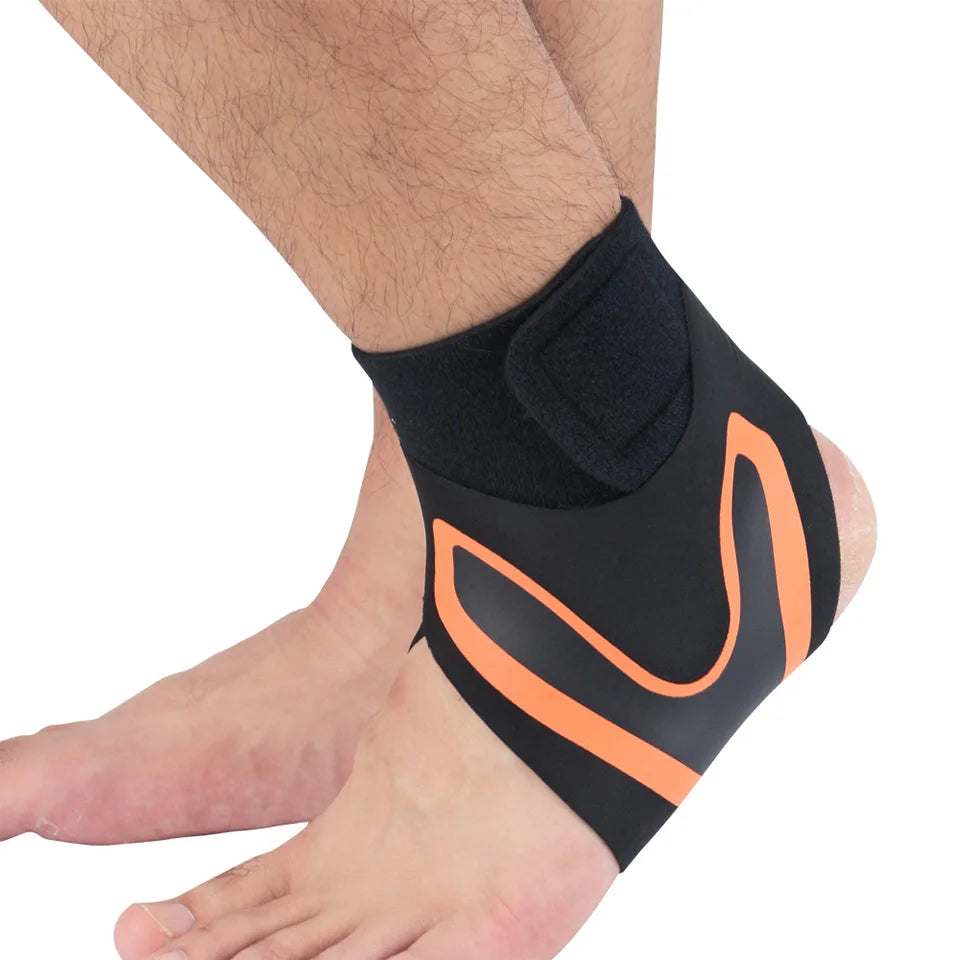 1PC Pressurised Sports Ankle Brace – Anti-Sprain Breathable Support for Gym, Running, Basketball & More