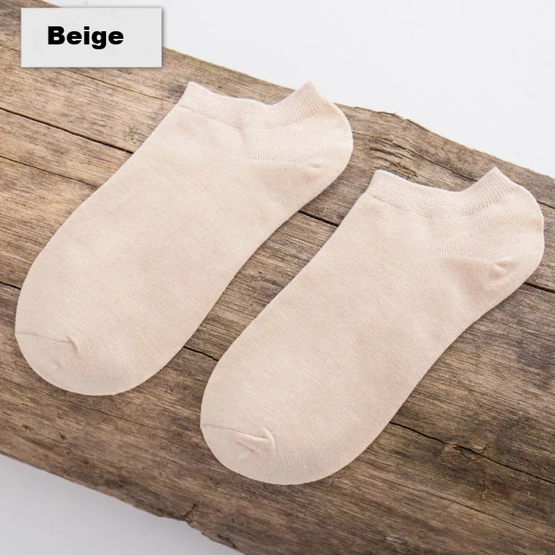 5 Pairs Men’s Bamboo Fibre Ankle Socks – Soft, Breathable, Deodorising – EUR 39-43 (US 9-11)